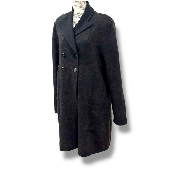 Vintage Sonia Rykiel Size L (40) Wool + Angora Cardigan Coatigan - Made in Italy - Picture 8 of 11